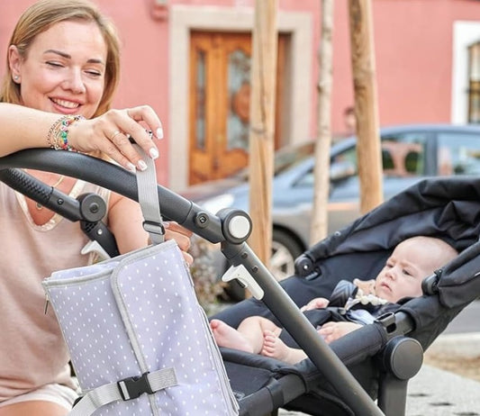 TENDSBABY przewijak MATA do przewijania organizer ZAPIĘCIE DO WÓZKA