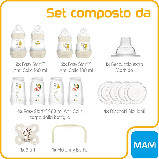 Set de început MAM Easy Start Anti-Colic XXL 11 piese