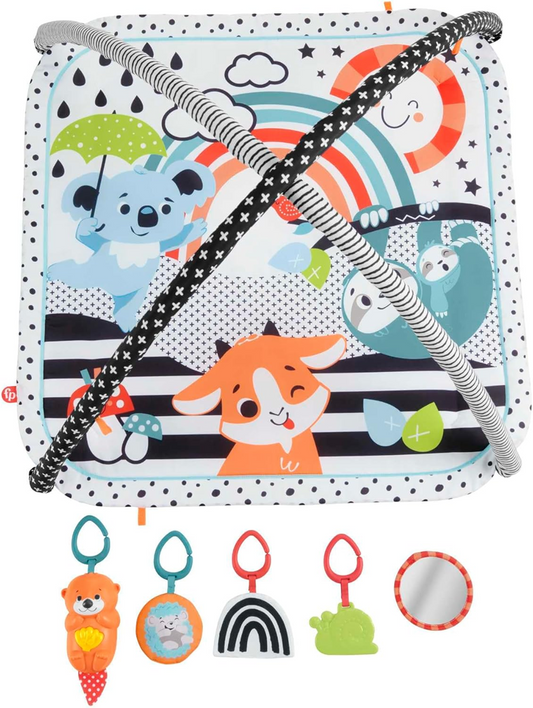 FISHER-PRICE 3-in-1 Spieldecke + Spielzeug