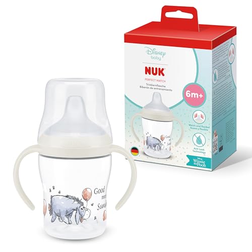 NUK Perfect Match Learner-kop 150 ml 6m+ Disney Æsel