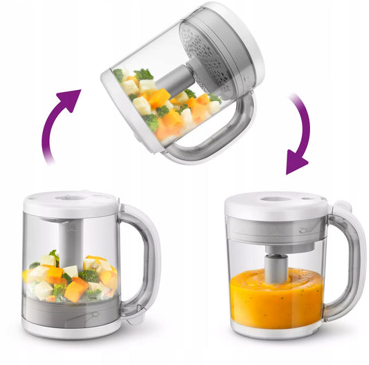 PHILIPS AVENT SCF885/01 4w1 parowar mikser podgrzewacz rozmrażacz 1000ml