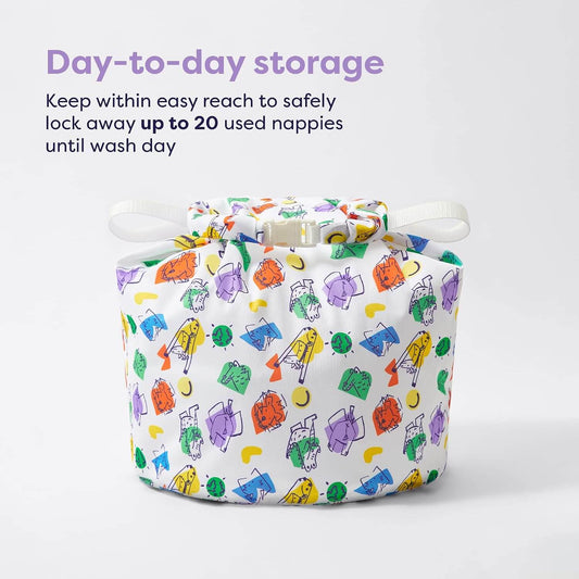 BAMBINO MIO nagyméretű nedvespelenka-tartó táska, Wetbag