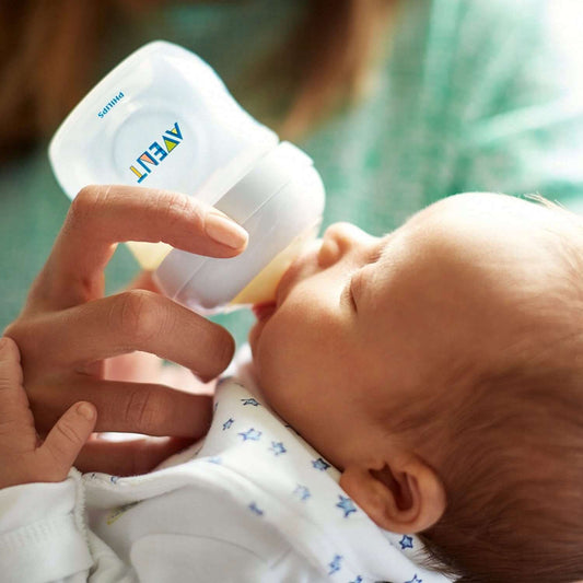 Biberón PHILIPS AVENT Natural de 260 ml con tetina 1m+