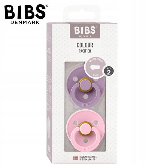 BIBS COLOUR Schnuller 2er-Pack Naturkautschuk 6 Monate+