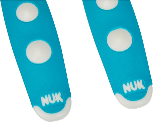 NUK Easy Learning mini σετ μαχαιροπίρουνα κουτάλι πιρούνι 12 εκ. 8μ+