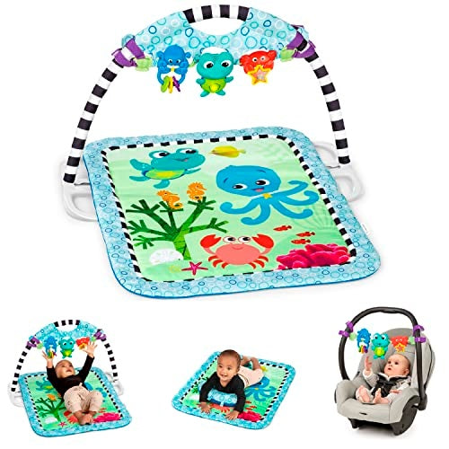 BABY EINSTEIN Neptune's Discovery Reef 3-i-1-aktivitetsmåtte 0+