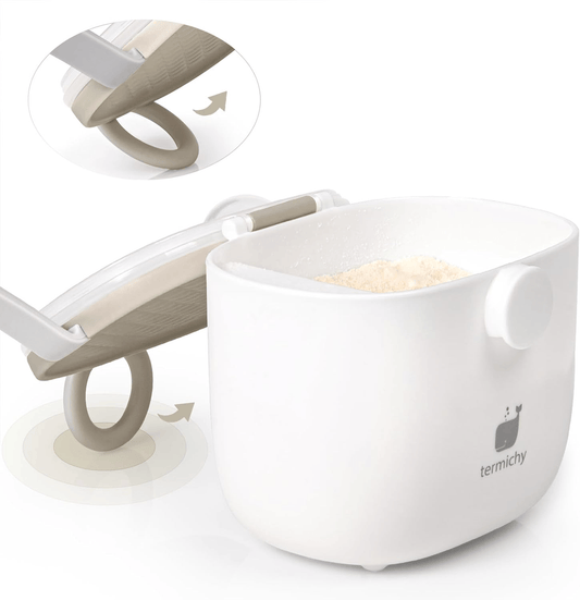 TERMICHY contenitore per latte artificiale da 500 ml, 250 g + misurino