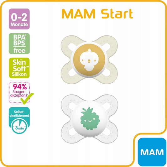 MAM START Beruhigungssauger 0-2 Monate + Box
