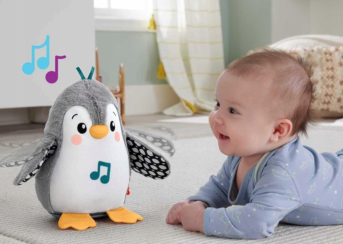 FISHER-PRICE HNC10 Κουνιστός πιγκουίνος με μελωδίες 21 εκ.