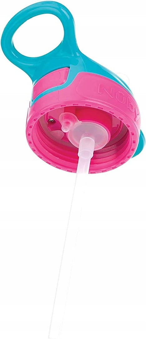 NUBY Flip-it Cup tritanowy kubek niekapek ze słomką i ustnikiem 3 l+ 360 ml