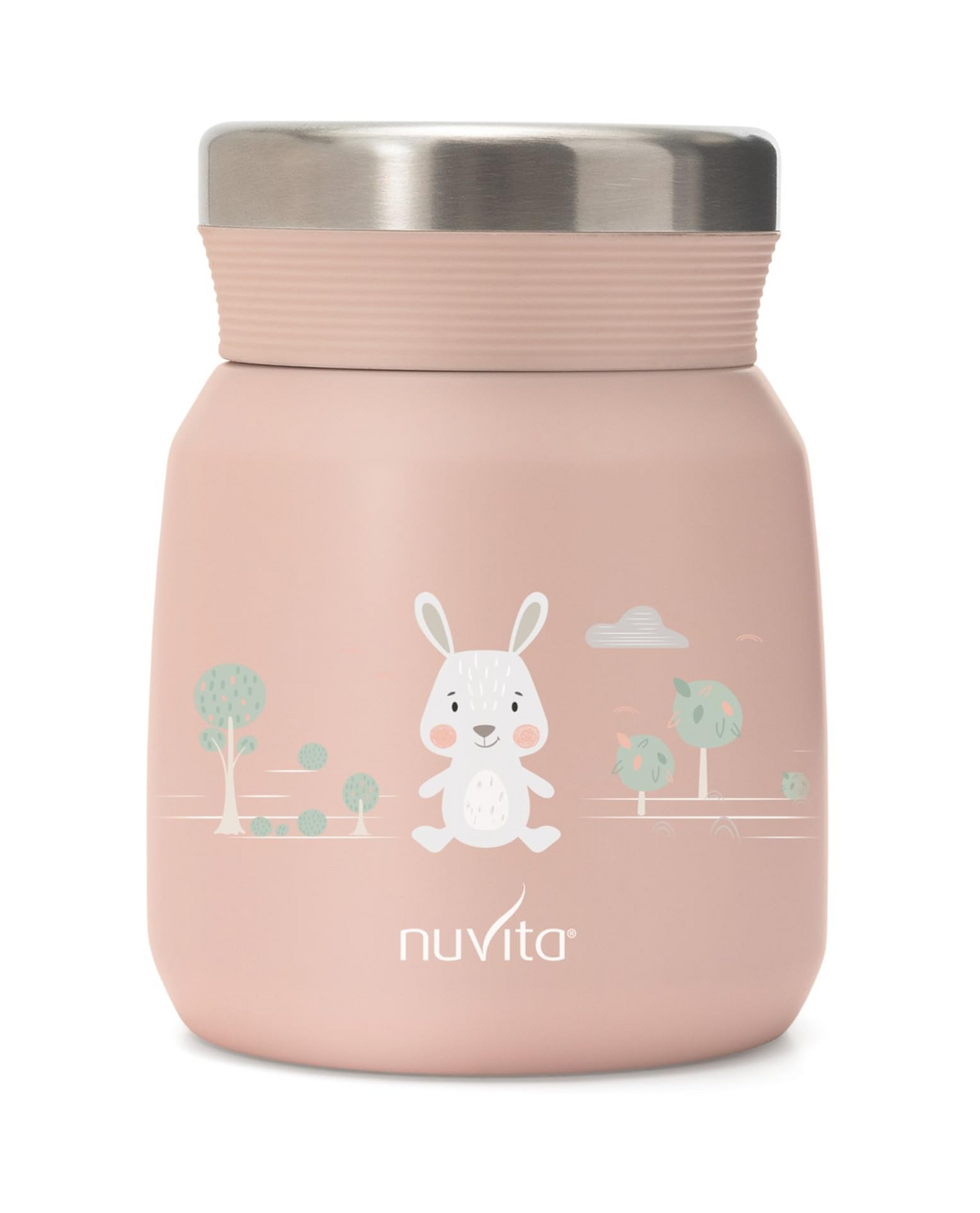 NUVITA 4471 rozsdamentes acél ételtermosz 300 ml 6 hónap+