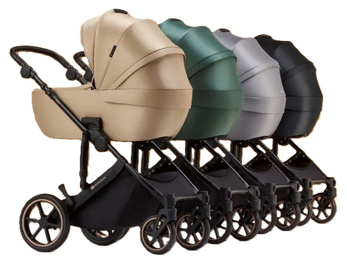 KINDERKRAFT PRIME2 PRO 3i1 multifunktionel barnevogn op til 22kg + MINK PRO autostol
