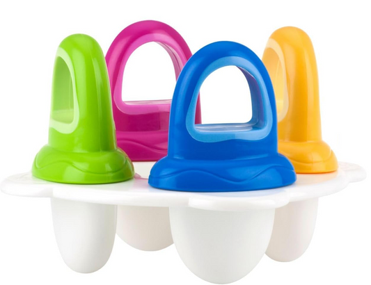 NUBY Schnuller-Eisform 4 Stück + Gefrierschale