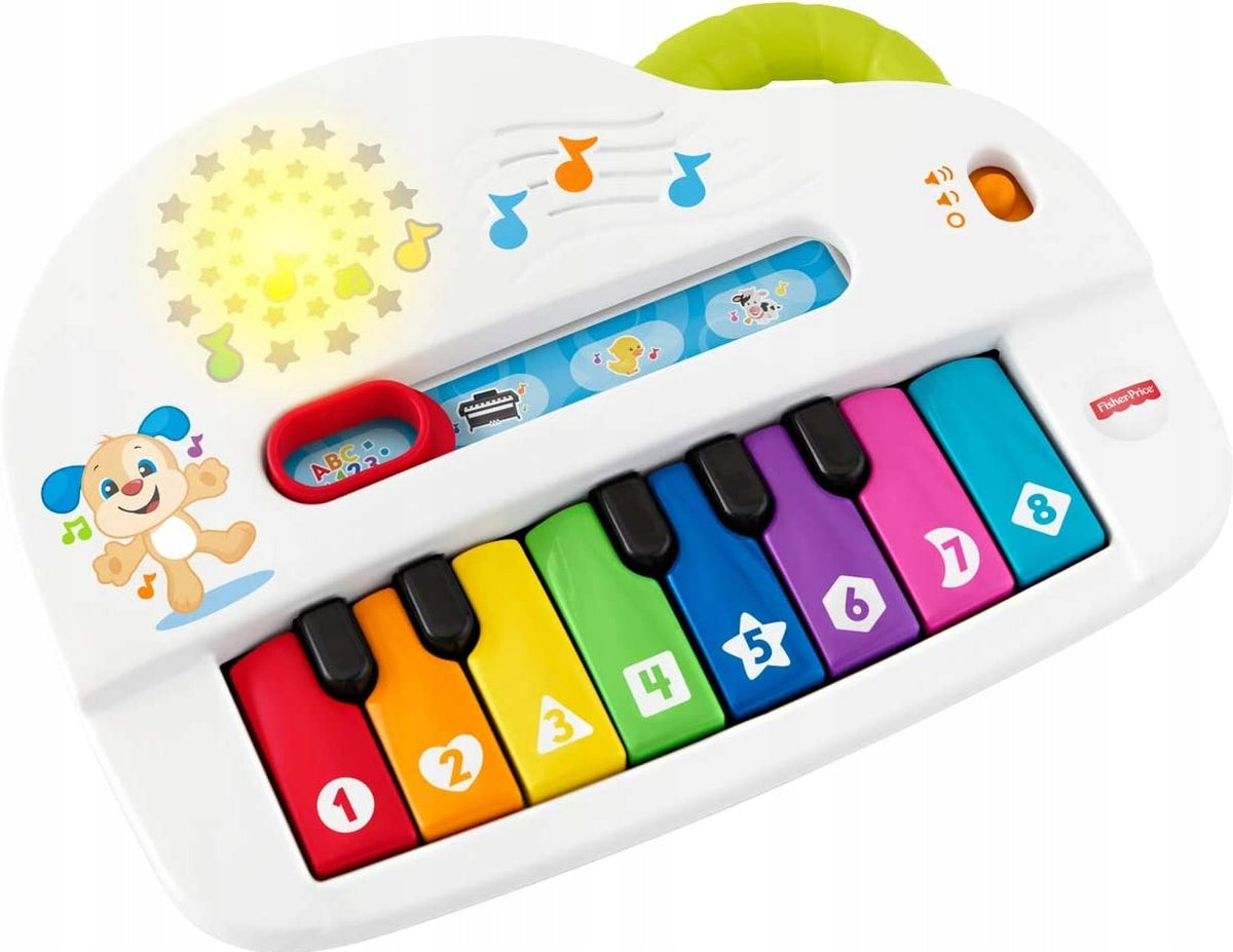 FISHER-PRICE GFK01 piano 4-en-1 version allemande