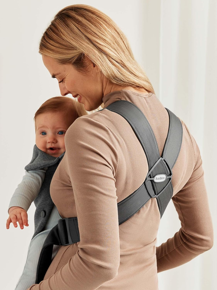 BABYBJORN MINI 3D Jersey ergonomikus babahordozó 3–11 kg