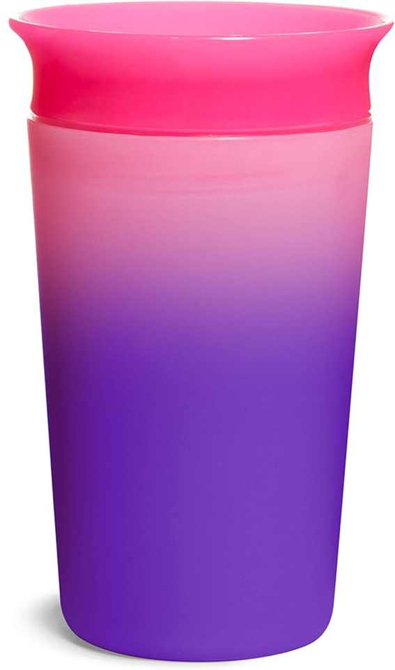 MUNCHKIN Miracle szivárgásmentes pohár színváltós 360° ivóperemmel 266 ml 12 hónap+