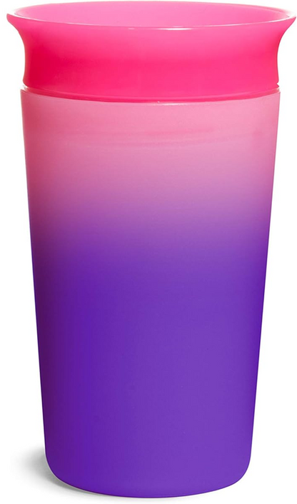 MUNCHKIN Miracle szivárgásmentes pohár színváltós 360° ivóperemmel 266 ml 12 hónap+