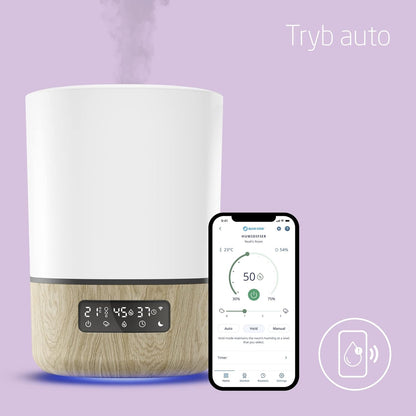 MAXI-COSI Breathe slimme luchtbevochtiger 24 uur Connected Home-app