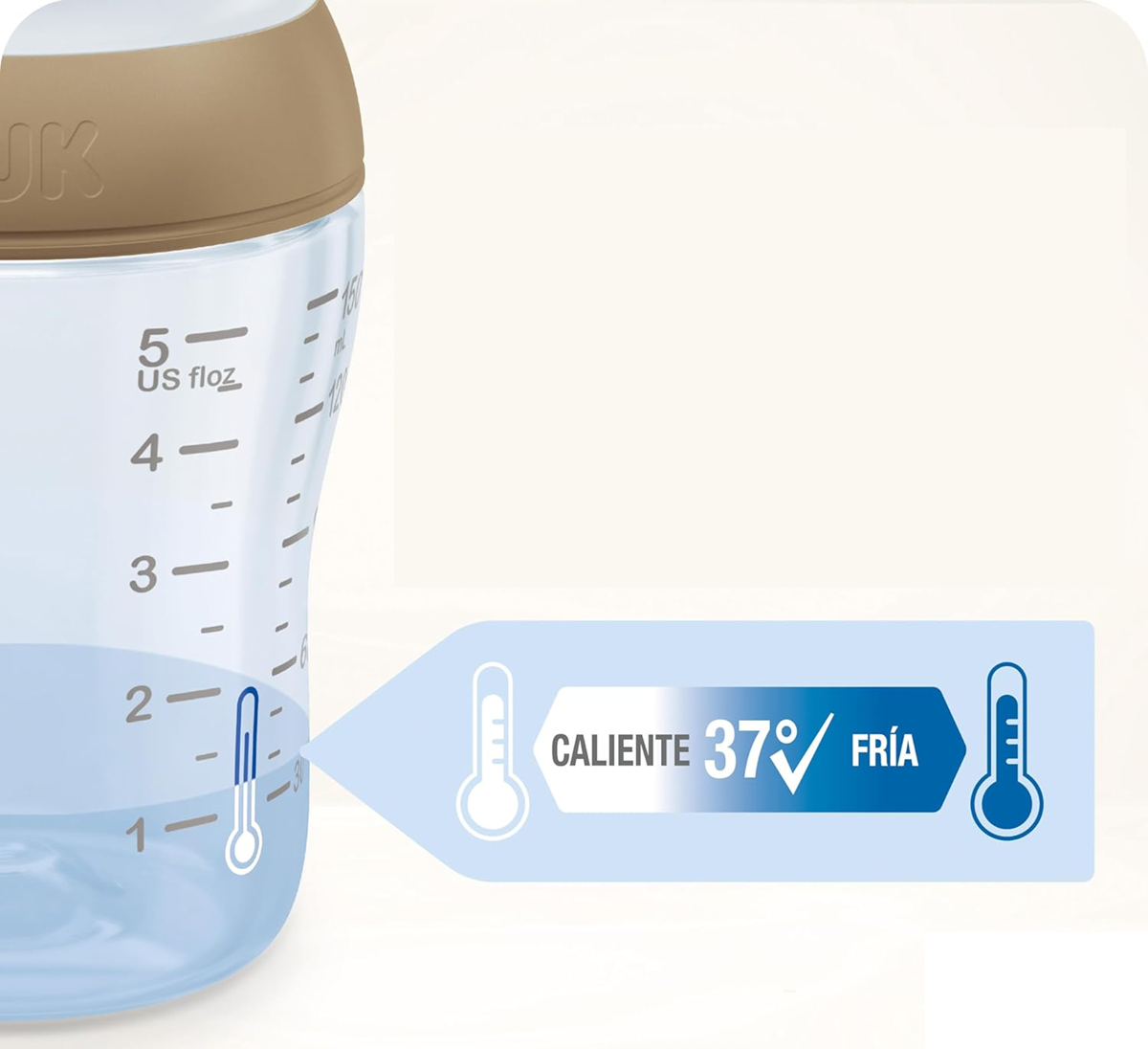 Biberon NUK Perfect Match 260 ml 3 m+ tetină M x2