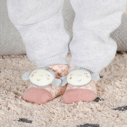 FEHN Havdyr babysokker med rangle 0-12 mdr.