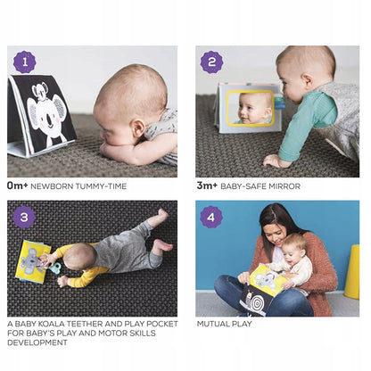 TAF TOYS sensorisch contrastboek LUSTER