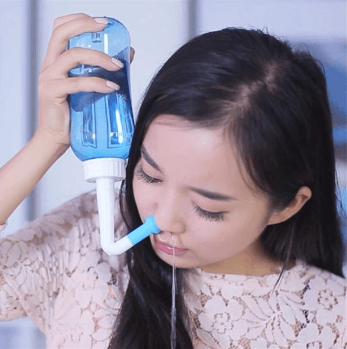 WATERPULSE Nasal 300 næseskylning til børn og voksne, 2 mundstykker, 300 ml
