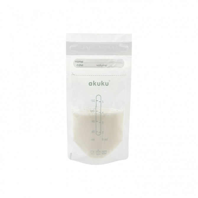 AKUKU steril tasakok ANYATEJ TÁROLÁSÁRA 150 ml 30 db
