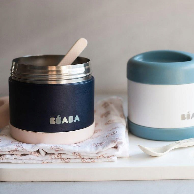 BEABA thermos alimentaire 500 ml acier inoxydable