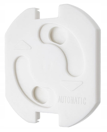HOFFENBACH zabezpieczenie przed dziećmi do gniazd elektrycznych x1 białe zabezpieczenie gniazdka ABS 3M