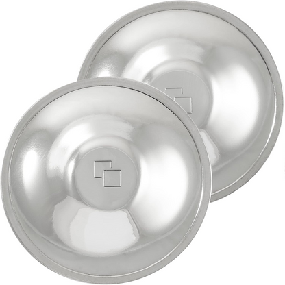 SILVER CUPS ezüst mellbimbóvédők XL