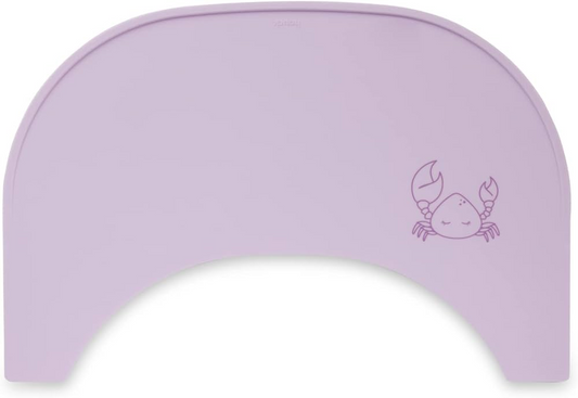 HAUCK TRAY MAT mata pod talerz do krzesła Hauck Alpha, silikonowa mata w kolorze liliowym