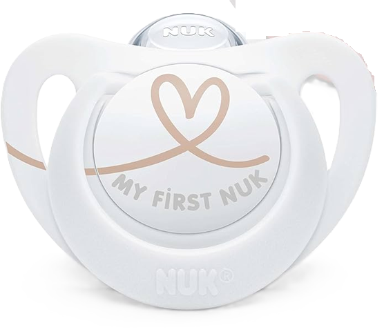 NUK STAR nyugtató cumi 0–6 hónap
