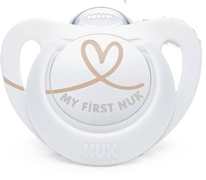 NUK STAR nyugtató cumi 0–6 hónap