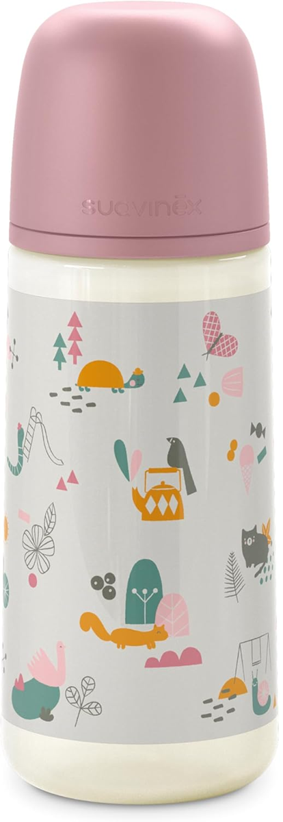 SUAVINEX sutteflaske med symmetrisk SX PRO-sut 360 ml 6 m+