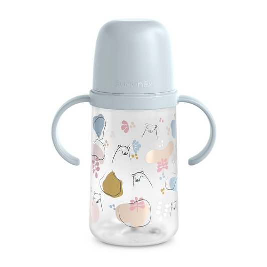 SUAVINEX Schnabeltasse mit Trinkschnabel und Griffen 270 ml 6 m+