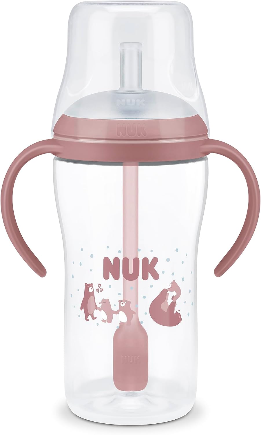 NUK Perfect Match kop med sugerør 260 ml 8m+