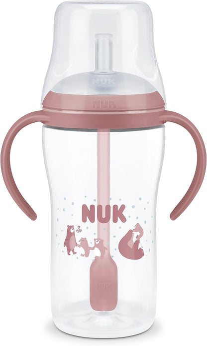 NUK Perfect Match kop med sugerør 260 ml 8m+