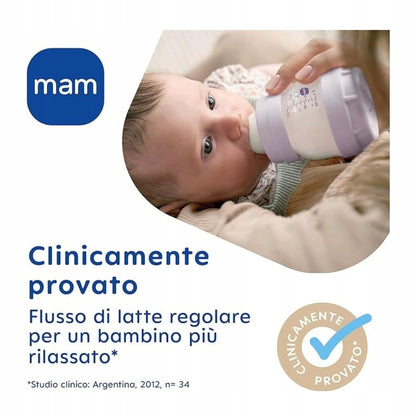MAM Easy Start butelka antykolkowa x2 160ml 0+