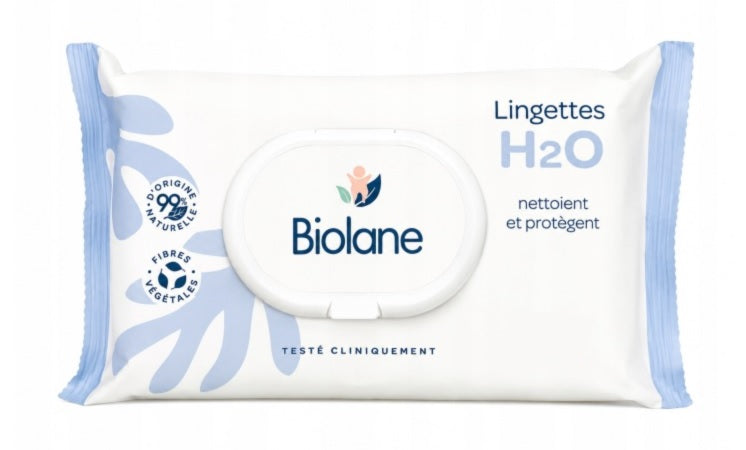 BIOLANE chusteczki nasączone wodą x100