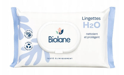 BIOLANE chusteczki nasączone wodą x100