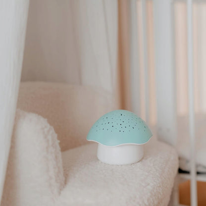 PABOBO Mushroom projecteur d'étoiles avec mélodies et capteur de pleurs CHAMPIGNON