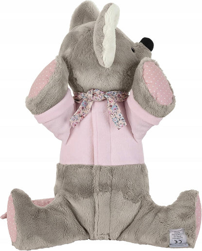 STERNTALER Mabel egér plüssjáték zenélő szívhanggal 25 cm