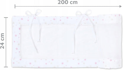 BABYBAY protecție pentru pătuț 200x24