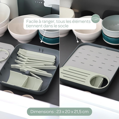 BEABA bottle and accessories drying rack