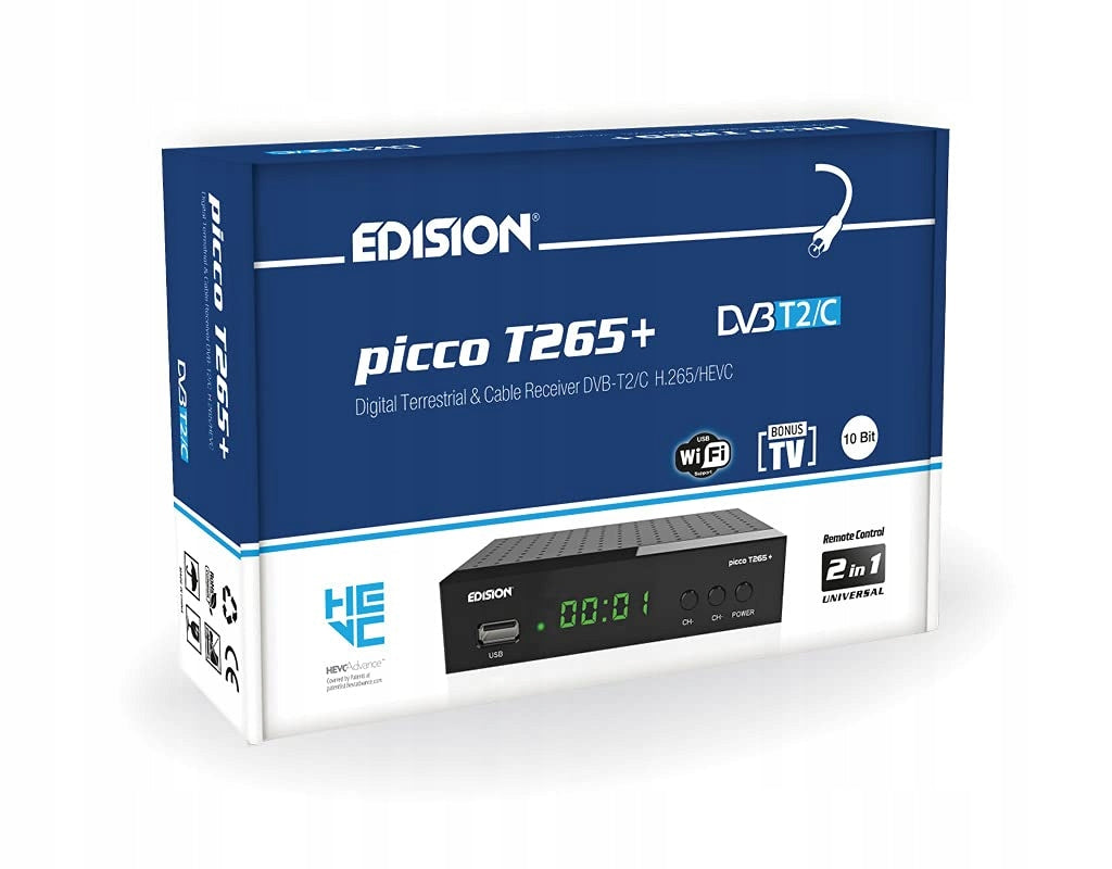 EDISION Picco T265+ DVB-T2-tuner
