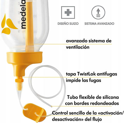 MEDELA SNS-systeem ter ondersteuning van borstvoeding