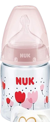 NUK First Choice+ cumisüveg 150 ml 0–6 hónap cumi S