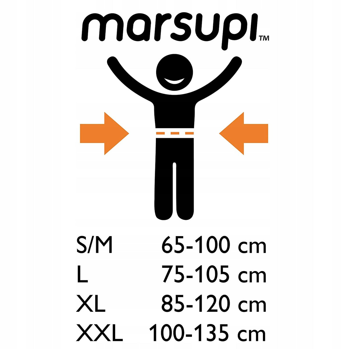 MARSUPI 2.0 nosidełko ergonomiczne S/M 3,5 - 15 kg