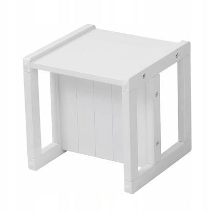 ROBA Sitzhocker 30313-in-1 country-style stool, chairage 9 m +colour whitedimensions of chair 30 x 30 x 30
