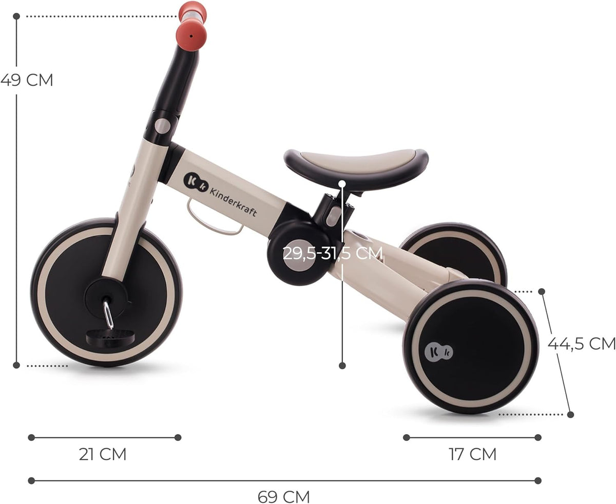 KINDERKRAFT 4TRIKE 3-in-1 tricycle